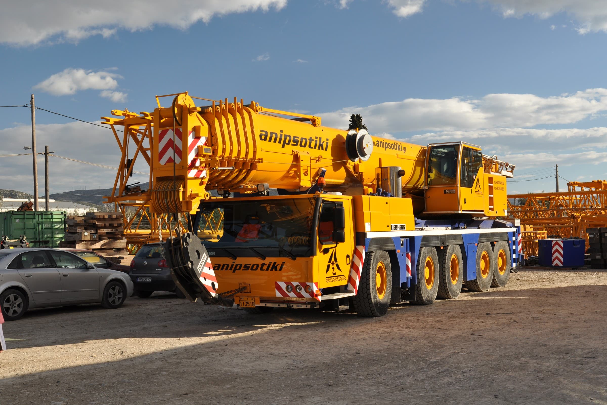 Telescopic crane