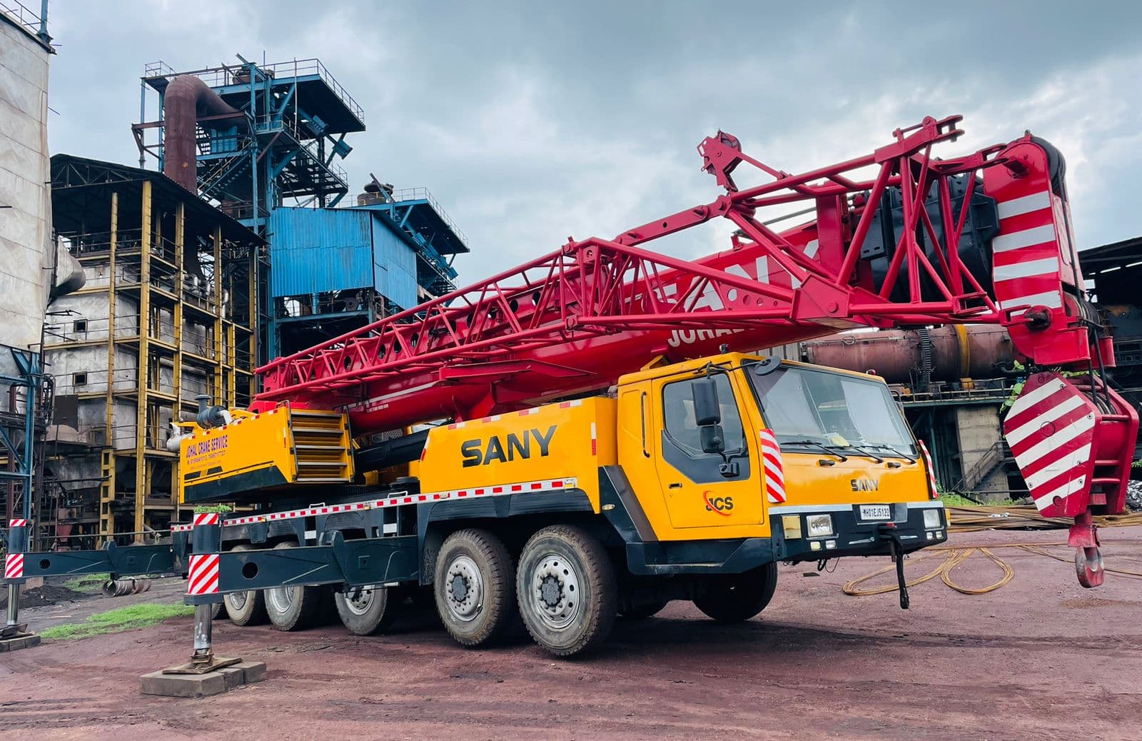 Infrastructure crane operation